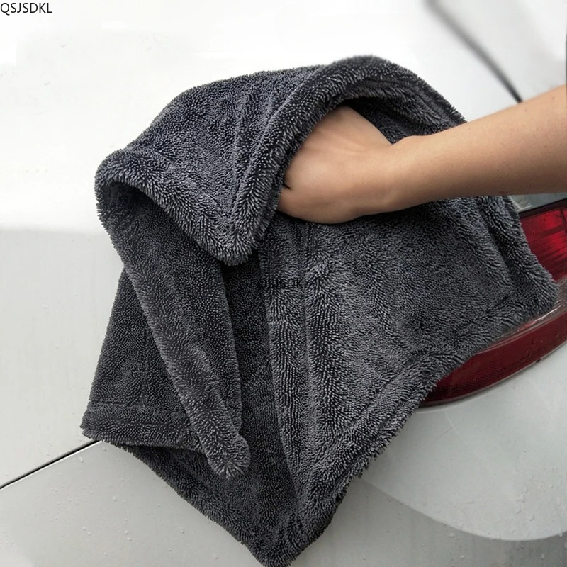 Microfiber Car Drying Towel Super Absorbent - 1200GSM/600GSM Microfiber Car Cleaning Handdoek Dubbelzijdig