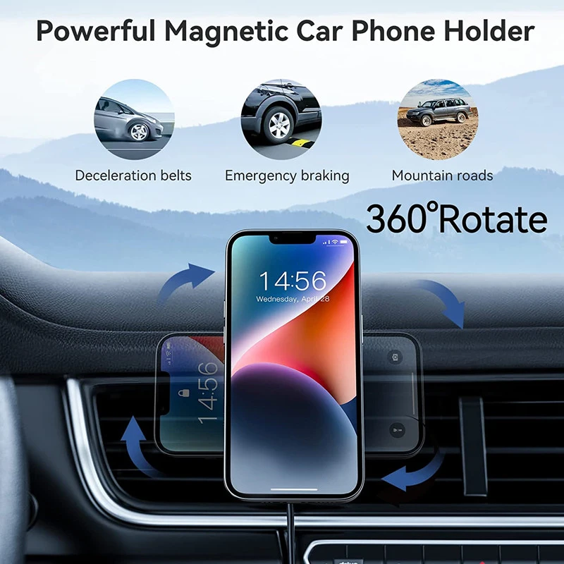 Magnetische draadloze autolade - Wireless Car Charger Mount Fast Charging recensie en prijs