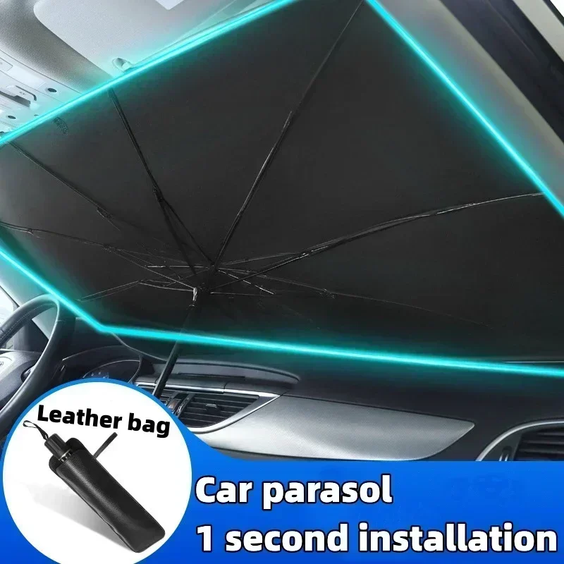 Autozonnescherm voor de voorru - Car Sunshade Windshield Umbrella Foldable recensie en prijs