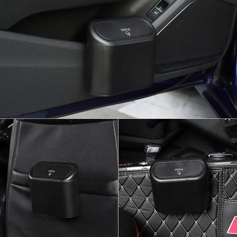 Groothandel draagbare plastic  - Waterproof Car Trash Can With Lid recensie en prijs