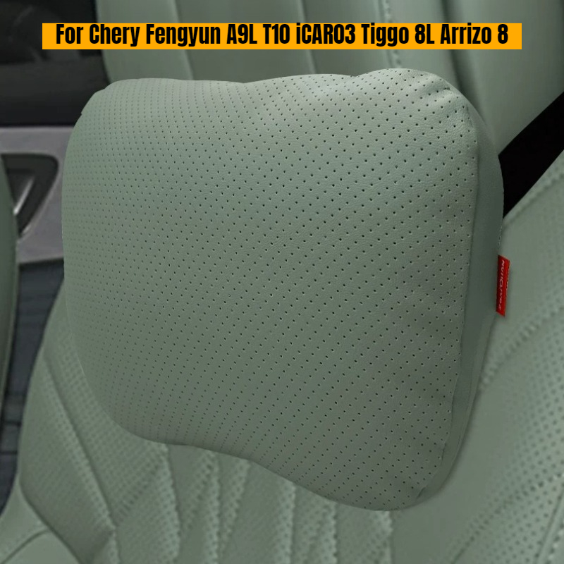 Nekkussen van nappaleer en mem - Memory Foam Car Neck Pillow Lumbar Support recensie en prijs