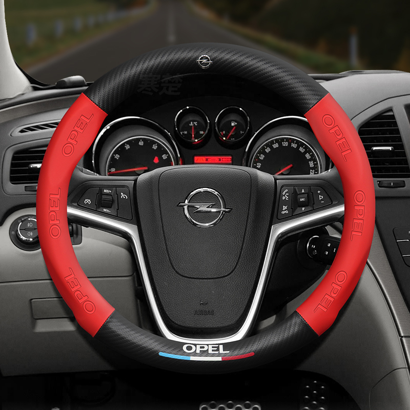 Voor Opel OPCline ASTRA CORSA  - Car Steering Wheel Cover Anti Slip Breathable recensie en prijs