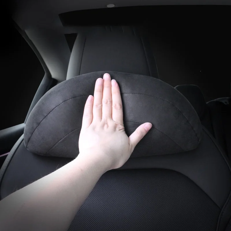 Voor Tesla Model Y/3: neksteun - Memory Foam Car Neck Pillow Lumbar Support recensie en prijs