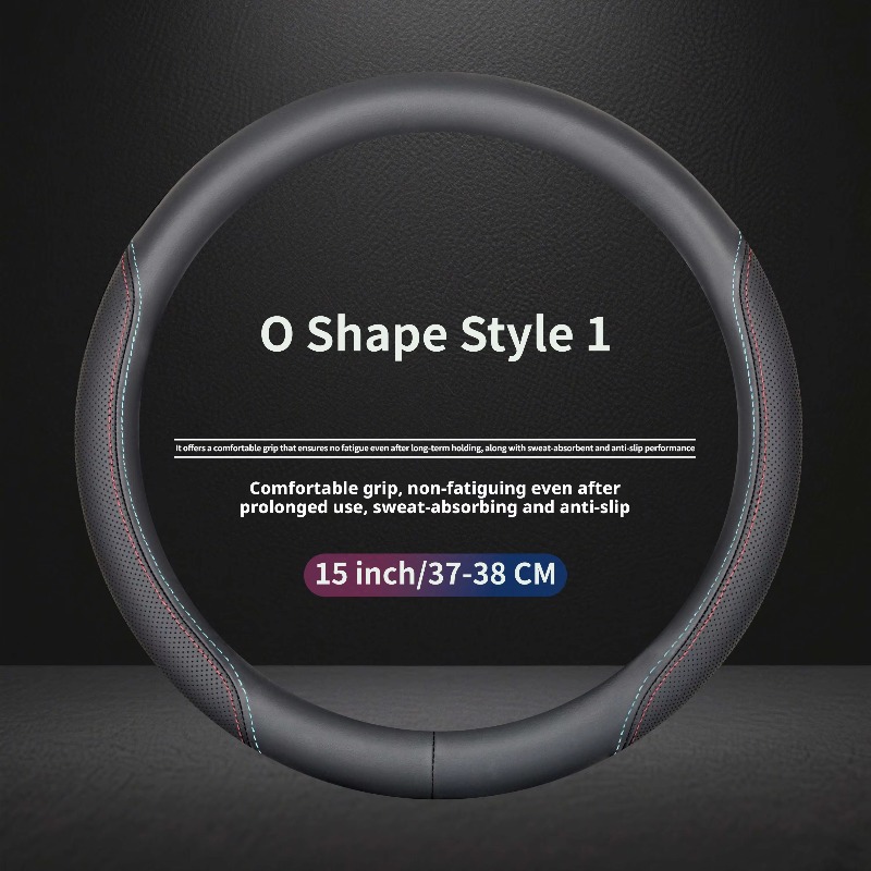 Universele stuurhoes van nappa - Car Steering Wheel Cover Anti Slip Breathable recensie en prijs