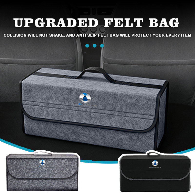 Opvouwbare vilten auto kofferb - Car Trunk Organizer Foldable Storage Box recensie en prijs