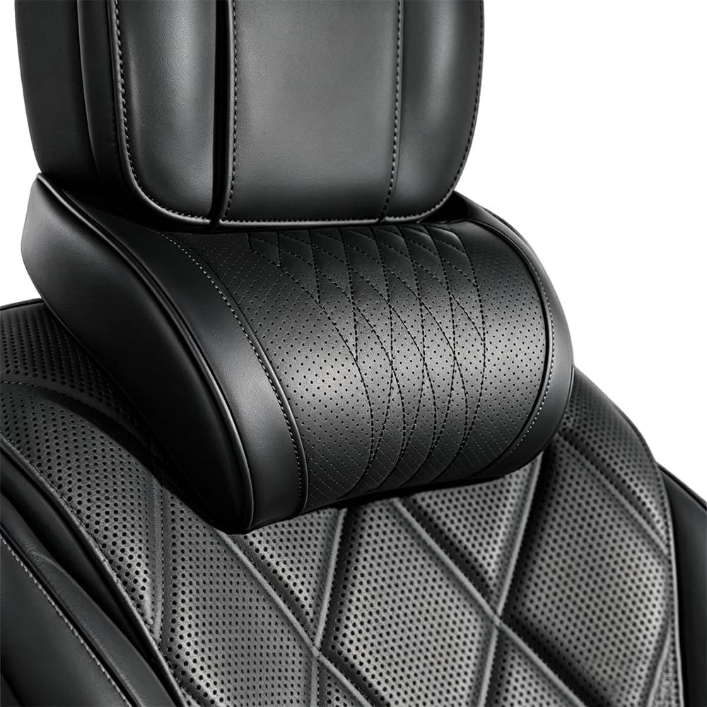 Universeel hoofdsteunkussen vo - Memory Foam Car Neck Pillow Lumbar Support recensie en prijs