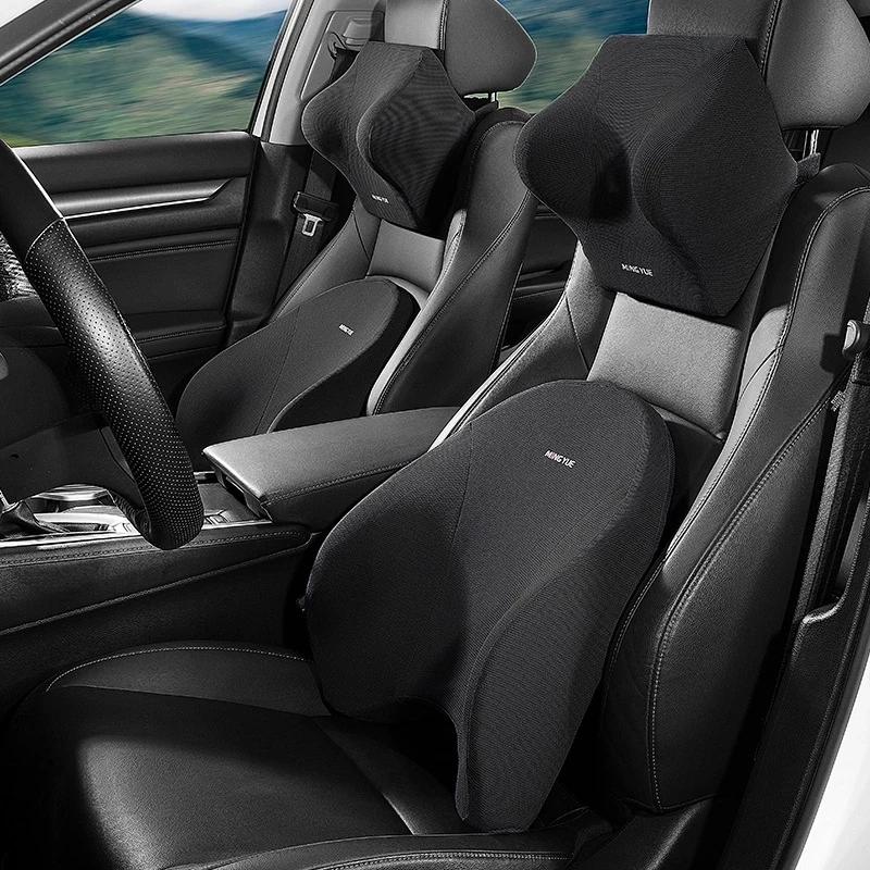 Auto Lendensteun Hoofdsteun Ne - Memory Foam Car Neck Pillow Lumbar Support recensie en prijs